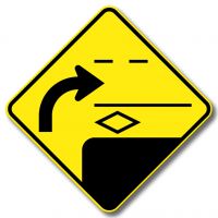 Intersection d'une voie réservée