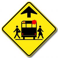 Intersection d'une voie réservée