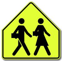 Début d'une zone scolaire