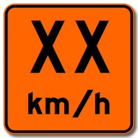 Vitesse recommandée