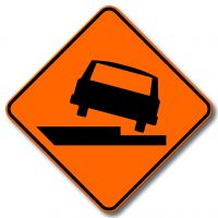 Accotement surbaissé