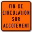 Circulation temporaire sur accotement