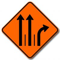 Signal avancé de direction des voies Signal avancé de direction des voies