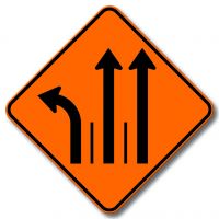 Signal avancé de direction des voies Signal avancé de direction des voies