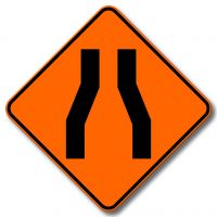 Chaussées rétrécies