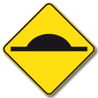 Présence d'un dos d'âne