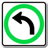 Obligation de tourner à gauche