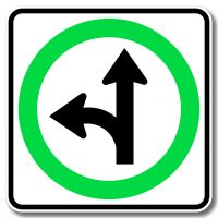 Obligation de tourner à gauche