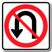 Interdiction de faire demi-tour