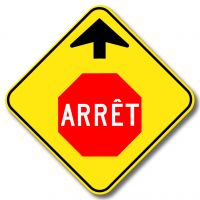 Signal avancé d'arrêt 