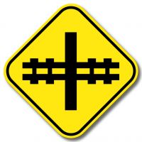 Signal avancé d'un passage à niveau