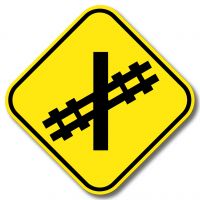 Signal avancé d'un passage à niveau