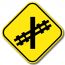 Signal avancé d'un passage à niveau