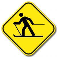 Passage pour skieurs de fond 