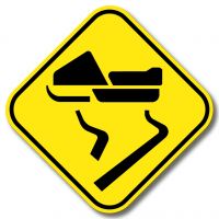 Sentier glissant pour motoneiges