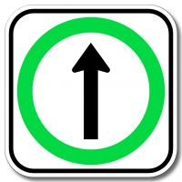 Obligation d'aller tout droit