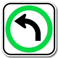 Obligation de tourner à gauche