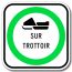 Trajet obligatoire pour motoneiges (sur trottoir)