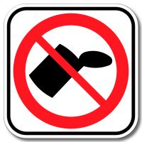 Défense de jeter des ordures 