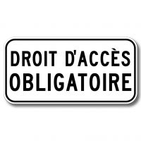 Droit d'accès obligatoire 