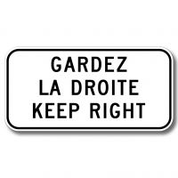 Gardez la droite
