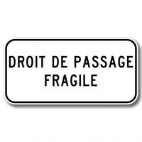 Droit de passage fragile