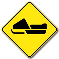 Passage de motoneige seulement  *** FORMAT ROUTE ***