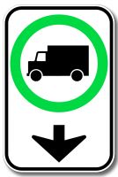 Obligation pour les camions de circuler dans une voie