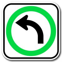 Obligation de tourner à gauche