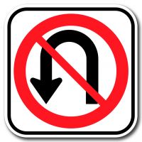 Interdiction de faire demi-tour
