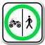 Trajets obligatoires séparés pour VTT et piétons