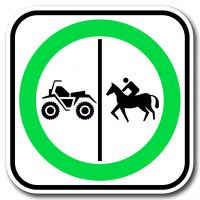 Trajets obligatoires séparés pour VTT et cavaliers