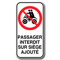 Passage interdit siège ajouté