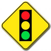 Signal avancé de feux de circulation