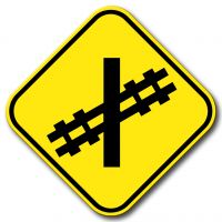 Signal avancé d'un passage à niveau 