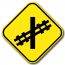 Signal avancé d\\\'un passage à niveau 