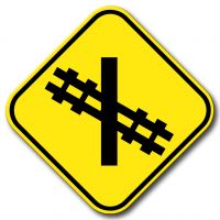 Signal avancé d'un passage à niveau 