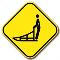 Passage pour traîneaux à chiens