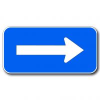 Flèche gauche ou droite