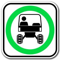 Trajet obligatoire pour véhicules côte à côte