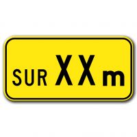 Distance sur X mètre
