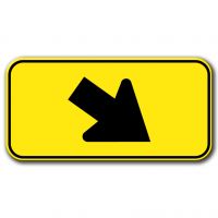 Direction à suivre oblique ''a droite''