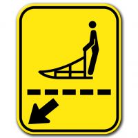 Passage pour traîneau à chiens