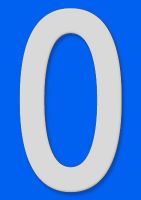 Lettre de remplacement pour Modèle 3, fond bleu (petite)