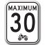 Maximum 30 km/hr