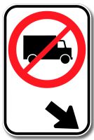 Accès interdit aux véhicules dans une voie