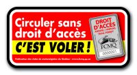 Circuler sans droit d'accès