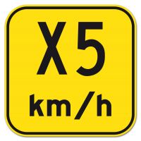 Vitesse recommandée