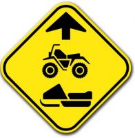 Signal avancé de quad et motoneige