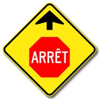 Signal avancé d'arrêt  *** FORMAT ROUTE ***